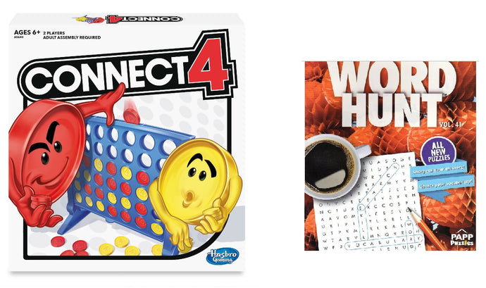 Connect 4 / Large Print Word Hunt Package